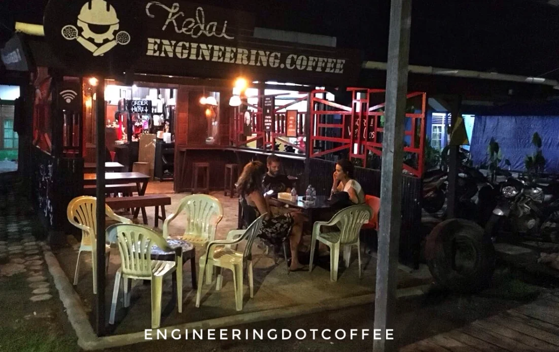 Engineering Coffee restoran di Raja Ampat (Papua)